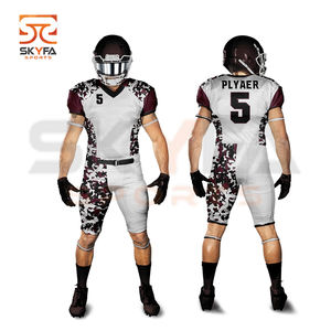 Uniformes de football américain personnalisés, jersey de foot, en grande taille, vente en gros - Product Image 6