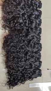 Cheveux vierges brésiliens d'origine indienne de style de vague naturelle de prolongements de cheveux humains de Remy - Product Image 6