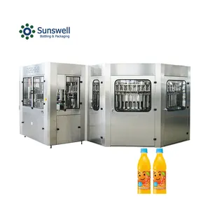 Machine de remplissage et d'emballage automatique, pour jus de fruits frais, contenants, pour plantes, 400 ml