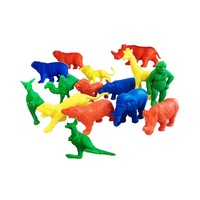 Comptage d'animaux sauvages éducatifs, comptage et triage, apprentissage, 21 pouces
