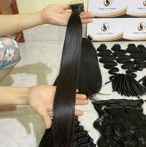 En gros 100% de Cheveux Humains Double Drawn Vierge Remy Naturel Cuticules Alignés Ruban Dans Les Cheveux Humains Extension - Product Image 5