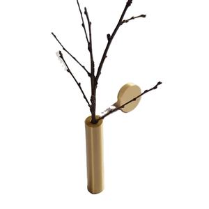 Brass Flower Vase Attractive Handmade Solid Brass Flower Vase for <b>Wedding</b> Home Decoration <b>Table</b> Brass Flower Vase - Product Image 1