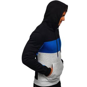 เสื้อแจ็กเก็ตมีฮู้ดแบบมีซิปสำหรับผู้ชาย, เสื้อกันหนาวมีฮู้ดผ้าฝ้ายน้ำหนักเบาและเสื้อมีฮู้ดไซส์ใหญ่ - Product Image 4