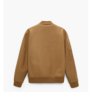 Veste bomber de baseball pour homme, coupe ajustée, imperméable, séchage rapide, logo personnalisé en gros, pour l'hiver - Product Image 4