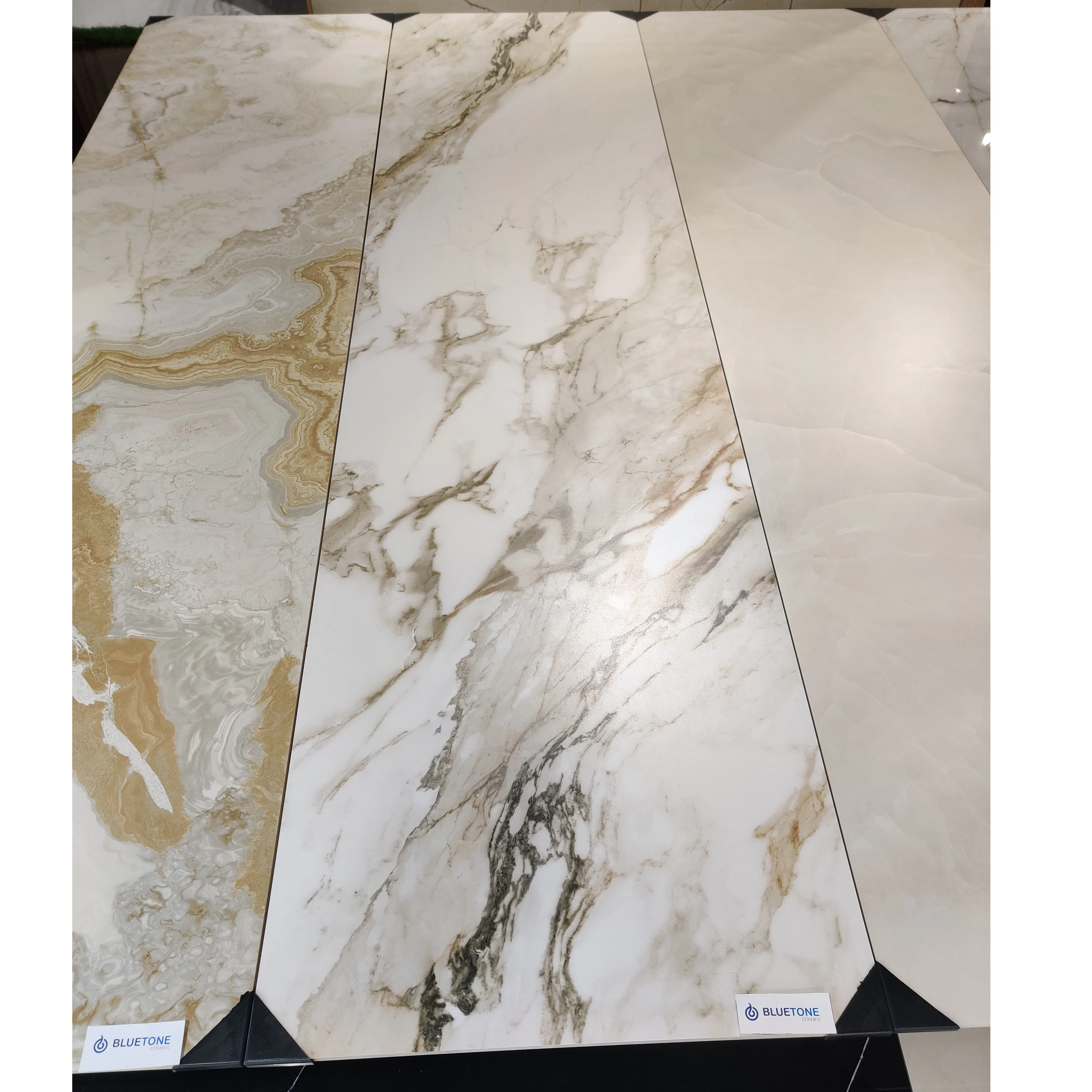 Porselein Plaat 800X3000Mm, 1200X3000Mm Geven Luxe Uitstraling Te Keuken Werkbladen En Meubels Met Natuurlijke Marmeren Textuur