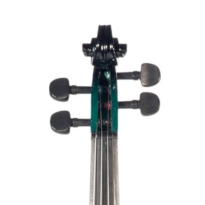 Violín acústico NAOMI 4/4 violín con estuche + arco + juego de colofonia violines de estudiante azul negro violín para principiantes - Product Image 5