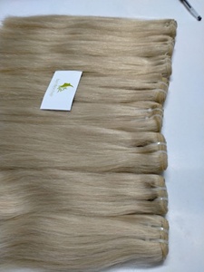 BAMBOO HAIR Top Quality Weft Hair Extension Vietnam human hair all color - Product Image 5