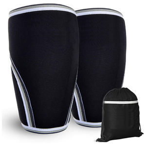 Manchons de genou épais en néoprène de 7mm, support pour haltérophilie, Compression, 5mm, prix d'usine - Product Image 3