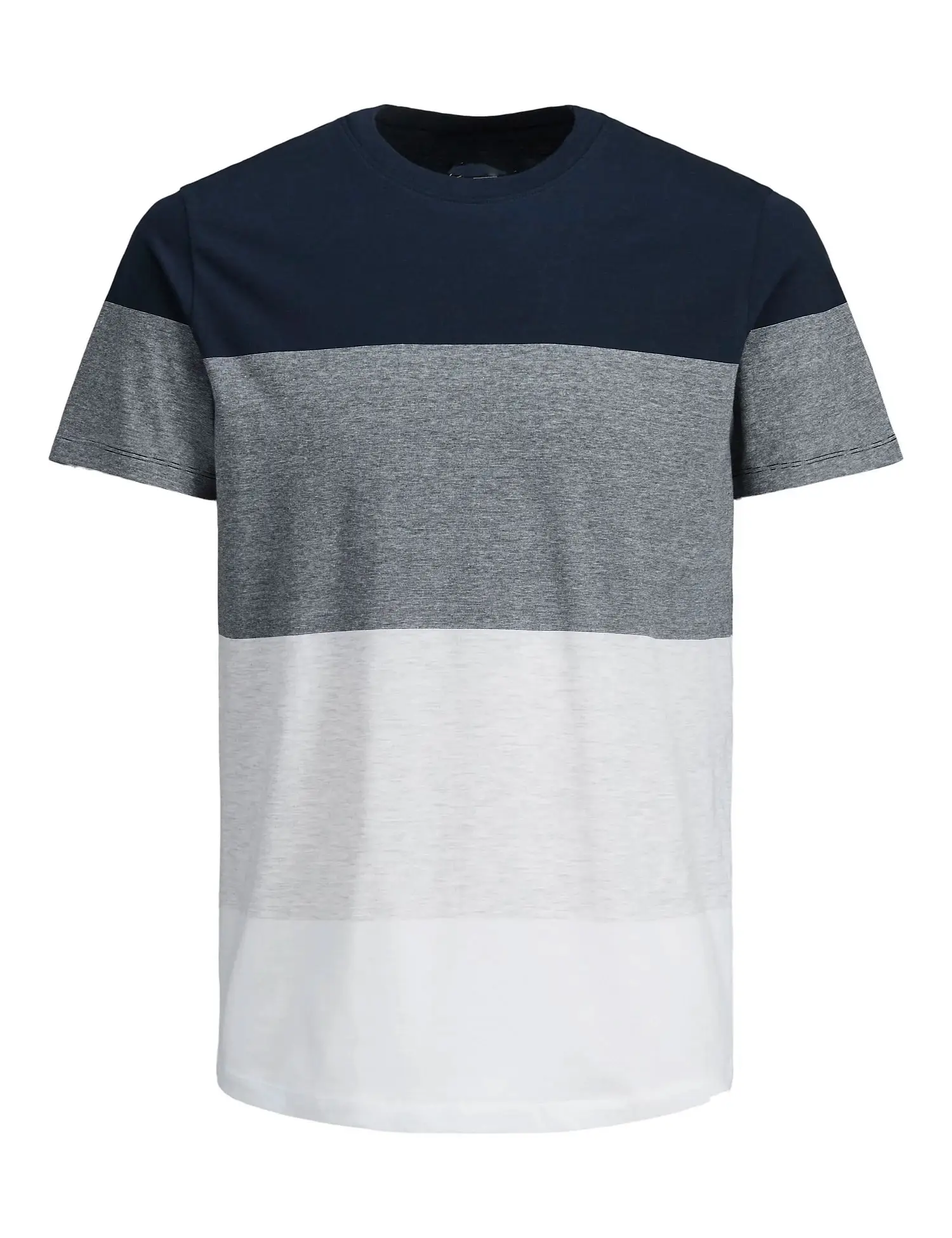 Crew Neck Style Regular Slim Fit New Striped Design Men Summer Wear Casual T Shirt