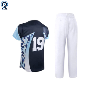 Uniformes de Béisbol de Buena Calidad, Venta Caliente, Poliéster, Estilo Nuevo Personalizado, Transpirables y Cómodos - Product Image 2