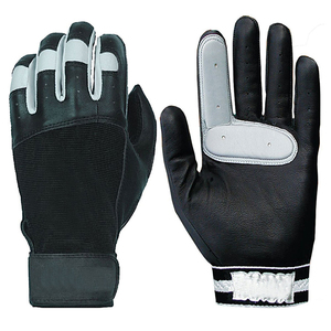 Guantes de béisbol de cuero genuino con diseño personalizado, manopla antideslizante profesional de fábrica directa, gran oferta - Product Image 4