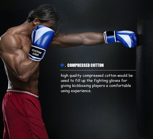 Guantes de Boxeo Personalizados de Fábrica, Cuero de Alta Calidad, Guantes de Boxeo Profesionales para Entrenamiento y Competencia, el Mejor Equipo de Boxeo - Product Image 3