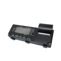 Disesuaikan ukuran kecil Auto Meter dengan LCD LED pengukur Speedometer baru kondisi Dashboard takmeter digunakan Printer termasuk