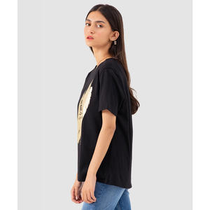 Chaud Sexy 100% Coton O-Neck Femmes T-shirts, Mode Blanc O-Neck T-shirts Pour Dames - Product Image 2