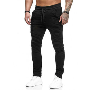 Men Plain Trousers Joggers Sports Jogging Pants Sweatpants Casual Bottoms with Latest Designs and Custom Styles Trousers - Product Image 3