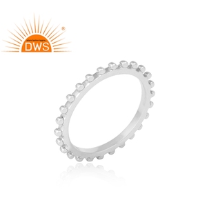 Bague 925 en argent Sterling massif, fait à la main, Unique, styliste, fabrication de bijoux - Product Image 3
