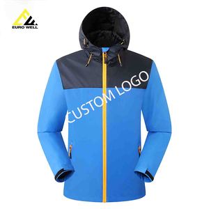 แจ็กเก็ตผ้านิ่มสำหรับผู้ชายขนแกะโพลีเอสเตอร์กันน้ำปักโลโก้3D ขนาดใหญ่พิเศษออกแบบได้ตามต้องการ - Product Image 5