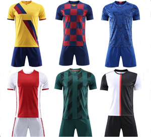 100% Polyester Fabric Cheap Full Sublimation Soccer Uniform Wears Customization Logo Soccer Jersey For Men - Product Image 1