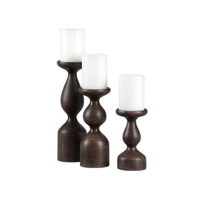 <b>Black</b> Coated Metal Taper Candleholder Set Christmas Home Decoration Tabletop Iron Candlestick Stand Taper <b>Candle</b> Pillar Holder - Product Image 4