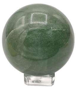 BOULE DE SPHÈRE AVENTURINE VERTE DE QUALITÉ SUPÉRIEURE | SPHÈRE DE PIERRE DE GUÉRISON DE QUARTZ AVENTURINE VERTE EN GROS ACHAT D'INDE - Product Image 1