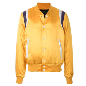 Wholesale Winter Outdoor Nylon Baseball Bumper Zip Pockets Waterproof <b>Plus</b> <b>Size</b> <b>Men's</b> Bomber <b>Jackets</b> - Product Image 6