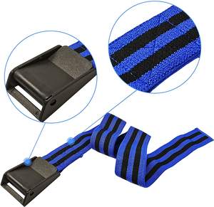 Custom Logo <b>Weight</b> Lifting Training Resistance Bands Classic Blood Flow Restriction Occlusion Workout Training Arm <b>Legs</b> BFR Band - Product Image 3