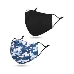 Venta al por mayor reutilizable lavable algodón Facemask moda sublimación impresa fiesta máscaras con diseño transpirable - Product Image 4