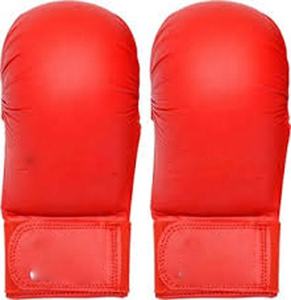 Manoplas de entrenamiento de Karate aprobadas por la WKF personalizadas unisex 2024/guantes hechos de cuero a la venta - Product Image 4