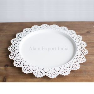 แผ่นชาร์จสำหรับตัดสไตล์วินเทจสินค้ามาใหม่ออกแบบได้ตามต้องการสำหรับตกแต่งโต๊ะในงานแต่งงานและบ้าน - Product Image 5