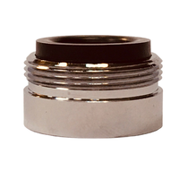 Adaptateur de robinet de jardin HSU AD-03-B mâle-femelle en laiton 3/4 pouce, norme ANSI, pour cuisine et extérieur, connecteur de robinet mélangeur