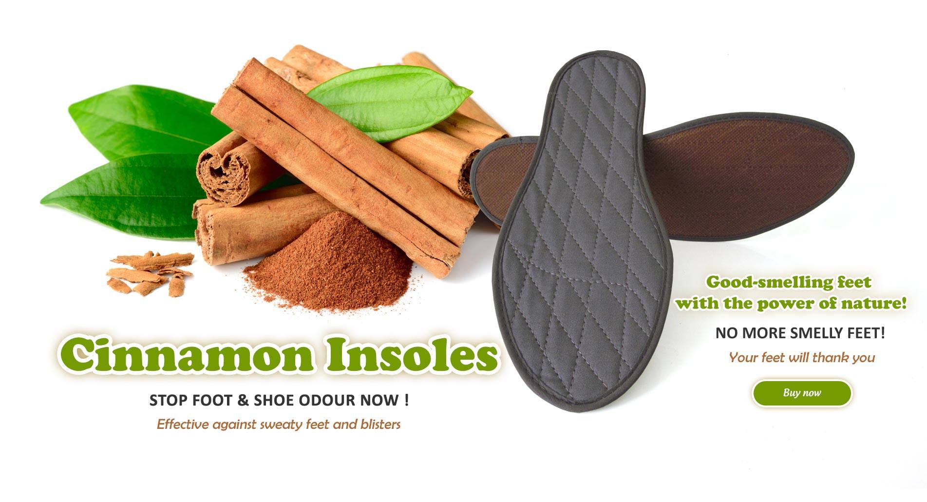 Cinnamon Insoles Anti-Sweat, Comfortable Shoe Inserts