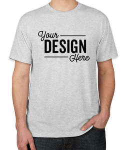 Camiseta de cuello redondo hecha a medida, camiseta en blanco - Product Image 6