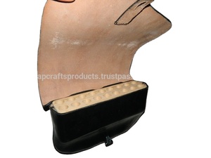 Pakistan Manufactures High Level Quality 100% Genuine Leather Clothing Cartridge Boxes <b>Sets</b> Leather Belts - Product Image 5