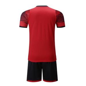 Camiseta de manga corta y pantalones de poliéster con impresión por sublimación personalizada, camisetas de secado rápido, uniformes de fútbol, venta al por mayor - Product Image 6