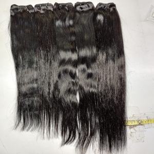 Extensions de cheveux vierges indiens Remy ondulés naturels non traités 100% en vrac brut fabriqué à partir de cheveux vierges de haute qualité - Product Image 4