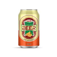 Boissons gazeuses au gingembre en canettes d'aluminium jaunes 330 ml, emballage en boîte, certifié ISO, échantillon gratuit disponible