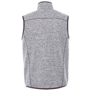 Nouvelle Collection d'hiver hommes solide col rabattu épais gilet mâle Polyester polaire chaud gilet sans manches veste pour l'hiver - Product Image 2