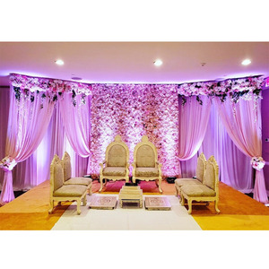 เก้าอี้ Mandap ทำจากไม้ดีไซน์เนอร์เก้าอี้แมนเด็ปเก้าอี้สไตล์ดั้งเดิมสำหรับพิธีฮินดู - Product Image 1