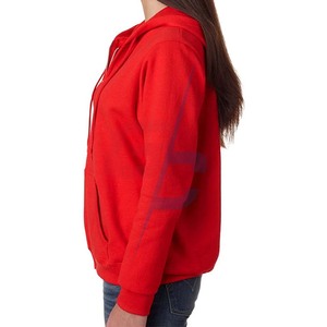 เสื้อสเวตเชิ้ตมีฮู้ดแบบมีซิปสำหรับผู้หญิงสำหรับฤดูหนาวพร้อมโลโก้ด้านหน้าประดับด้วยเลื่อม-ซัพพลายเออร์และผู้ผลิต - Product Image 2