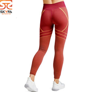 Leggings de gymnastique pour femmes, pantalon de Sport, de haute qualité, d'entraînement à la taille - Product Image 4