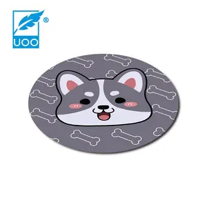 UOO Eco Friendly Natural Rubber Bottom Waterproof Pet Mat with Customized Design