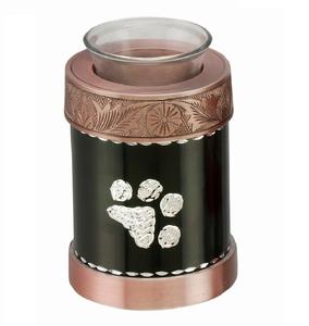 URNE DE CRÉMATION DE BOUGIE MÉMORIALE Durable de Taille Personnalisée Rose - Product Image 3