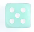 100 PCS 16mm 6-Sided Rounded Corner Dice Set Standard Size D6 Game Dice In 10 Different Solid Colors Case For Playing Games Dice