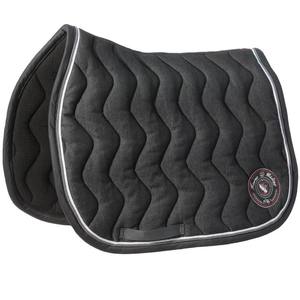 Sacoche de selle occidentale Premium, disponible en plusieurs couleurs et tailles, taille 14-18 pouces, noir et rouge - Product Image 1