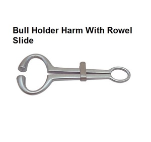 <b>Veterinary</b> <b>Instruments</b> Heavy Duty Bull Holder With Chain Made Of German Quality Stainless Steel - Product Image 4