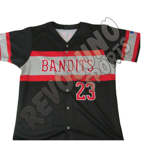Softball Jersey Custom <b>High</b> Quality Sublimation Baseball Uniform Logo Name Number Jersey V-Neck Eco Friendly Manufacturer Shirts - Product Image 6
