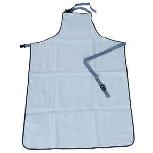 ที่กำหนดเองความร้อนและเปลวไฟทนหนังเชื่อมผ้ากันเปื้อน - Product Image 3