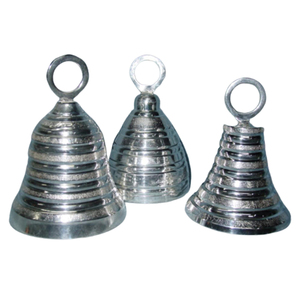 Cloche de noël suspendue en métal, décoration des fêtes de noël, faite à la main, à la mode, nouveautés - Product Image 2
