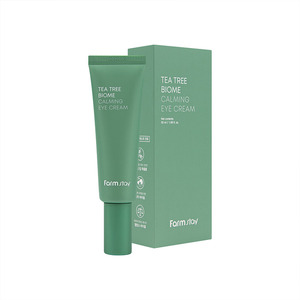 FARMSTAY TEA <b>TREE</b> BIOME CALMING EYE CREAM ALL <b>FACE</b> Rose Anti Aging Whitening Night Tube Kbeauty Skin Care Made in Korea - Product Image 2