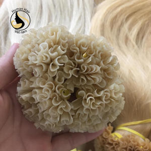 Extensiones de cabello humano Remy, pelo Natural doble de alta calidad, con punta en U, color rubio liso, virgen vietnamita - Product Image 2